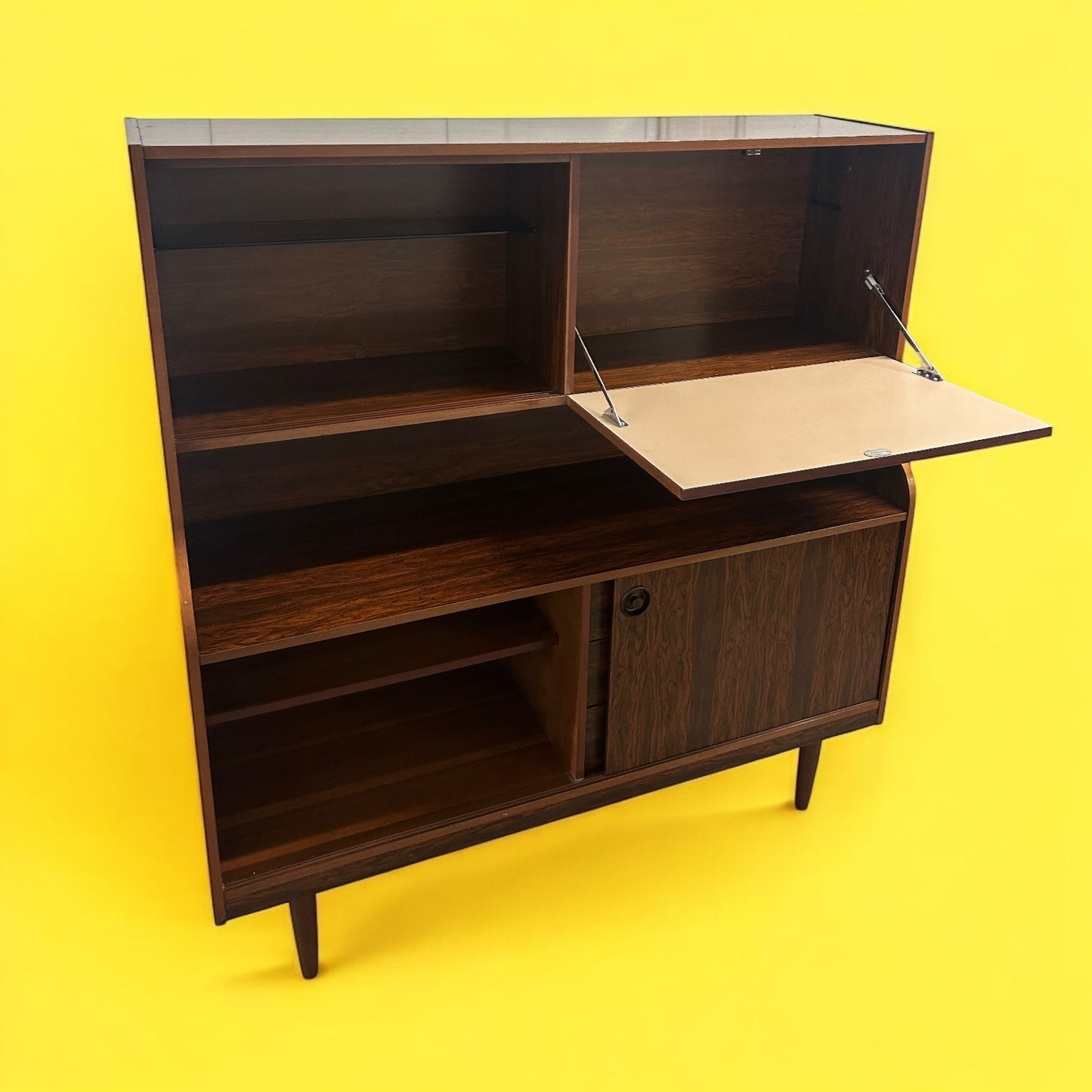 Mid Century Rosewood Sideboard by Schreiber