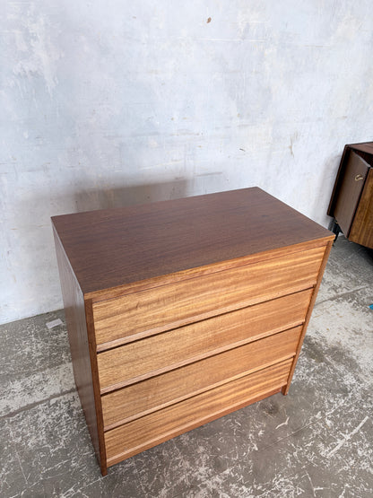 Mid Century Home Charm Teak Chest of Drawers