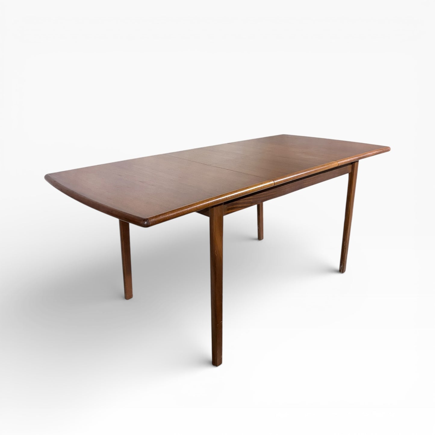 Mid-Century Meredew Teak Extending Dining Table with Leaf – 1960s British Design