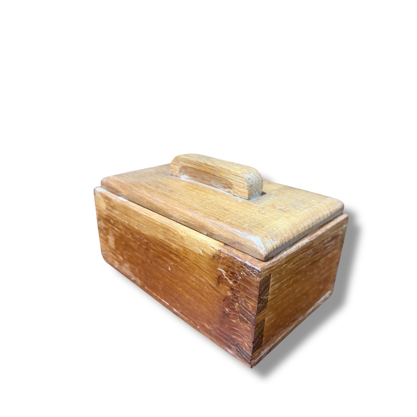 Oak Lidded Jewellery Box – Solid Wood Storage