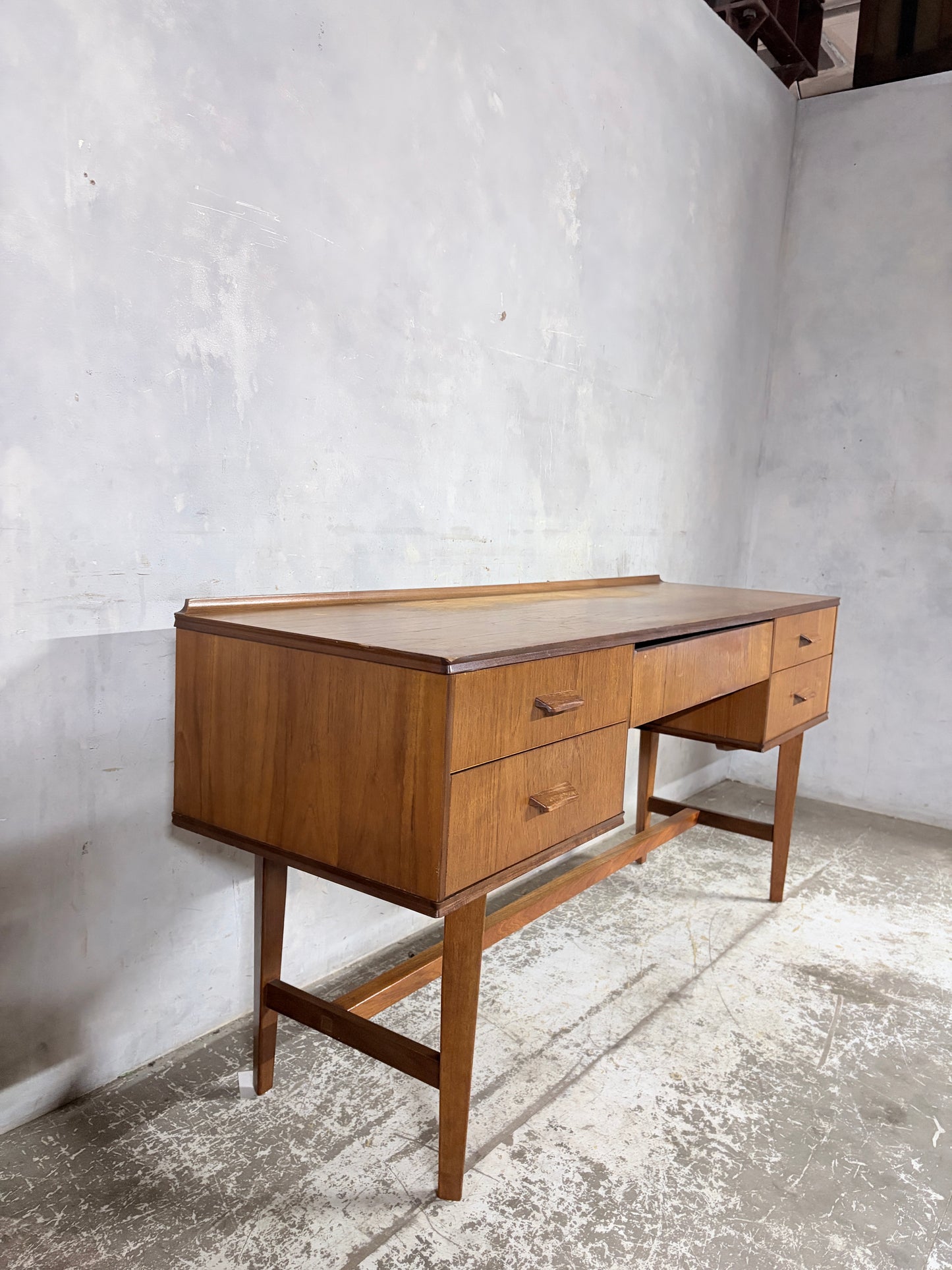 Vintage Gimson & Slater Teak Desk / Dressing Table