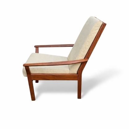 Vintage Cintique Teak Armchair – Mid-Century Lounge Chair — view 2