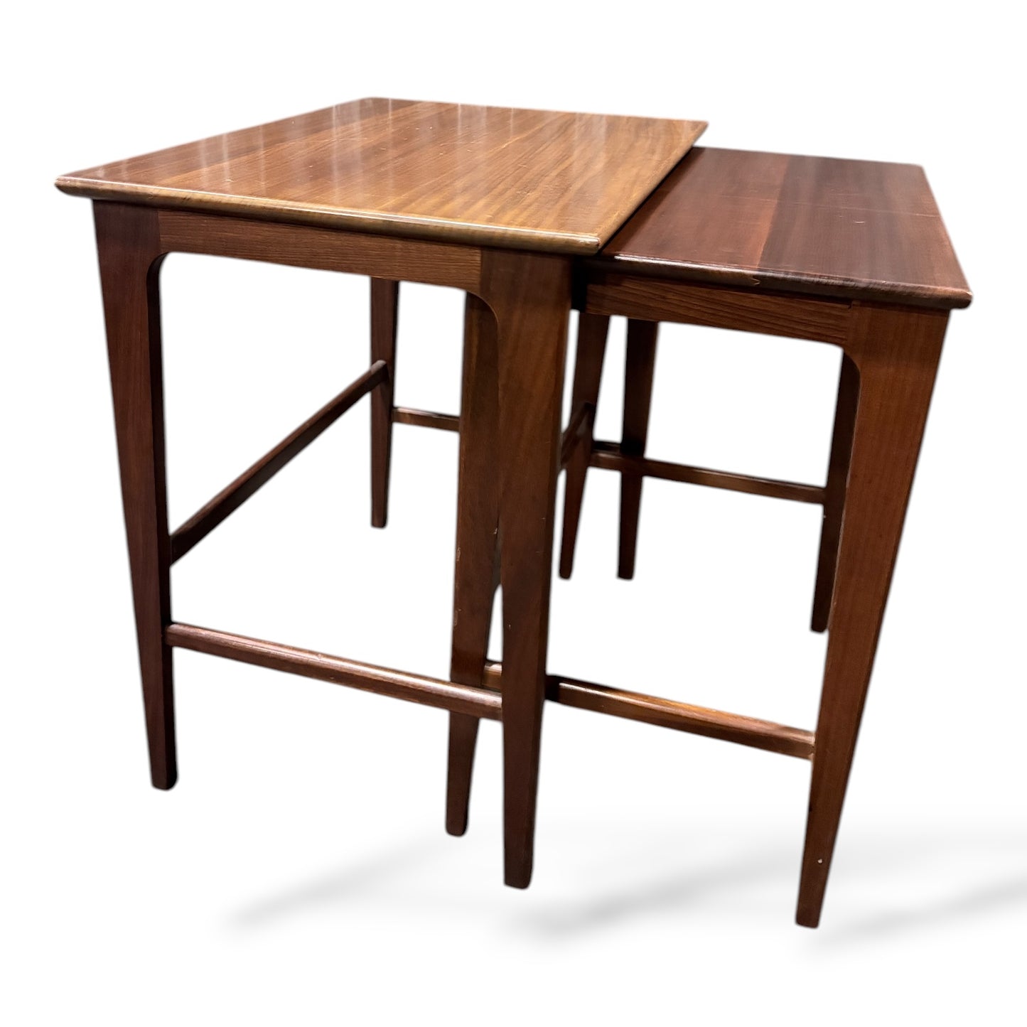 Pair of Mid Century Teak Nesting Tables by John Herbert for A. Younger
