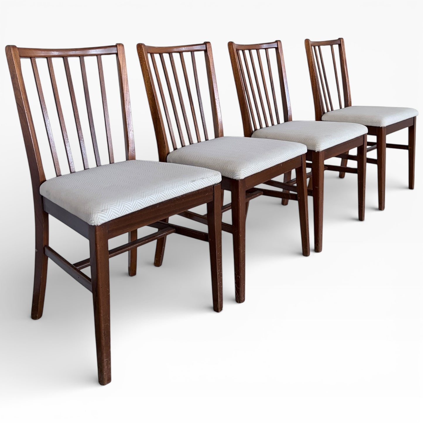 Morris of Glasgow Mid Century Dining Chairs – Set of Four