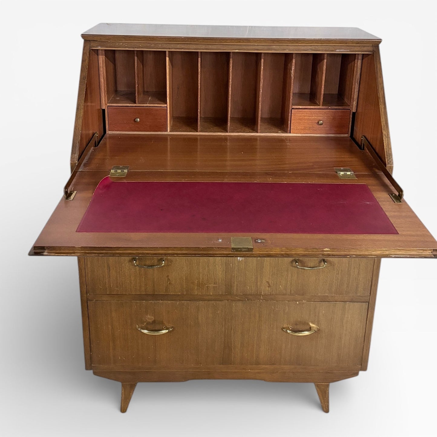Mid-Century Sutcliffe of Todmorden Writing Bureau Desk