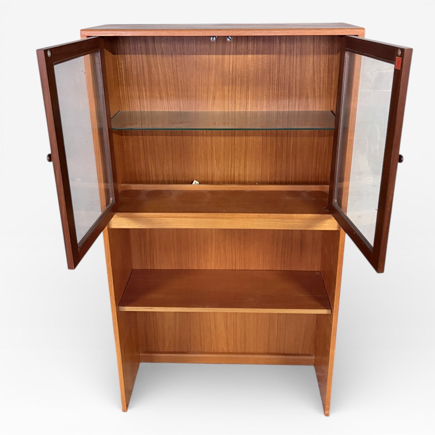 G Plan Mid-Century Teak Bookcase Display Cabinet