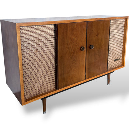 Pye Stereo Radiogram with Turntable – Mid-Century Teak Cabinet — view 6