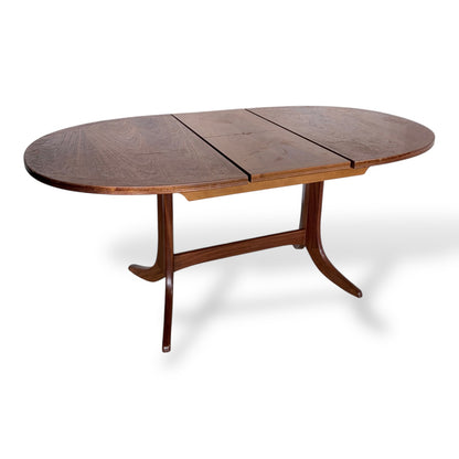 Vintage Parker Knoll Oval Extending Dining Table