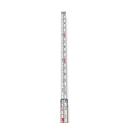 Vintage 12ft Wooden Folding Measuring Stick | Surveyor’s Water Level Ruler | Antique Carpenter’s Tool | Engineering Hydrology Tool