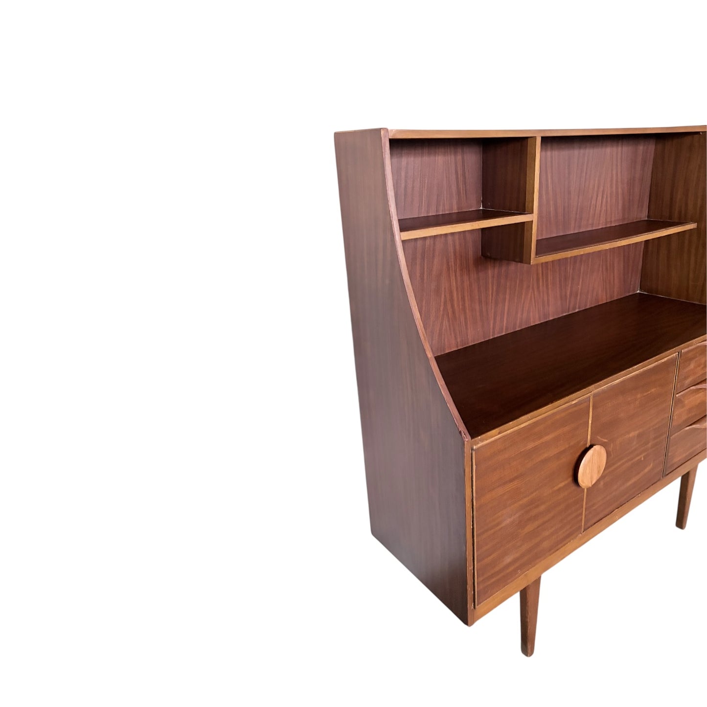 Mid Century Stonehill Teak Drinks Cabinet Sideboard
