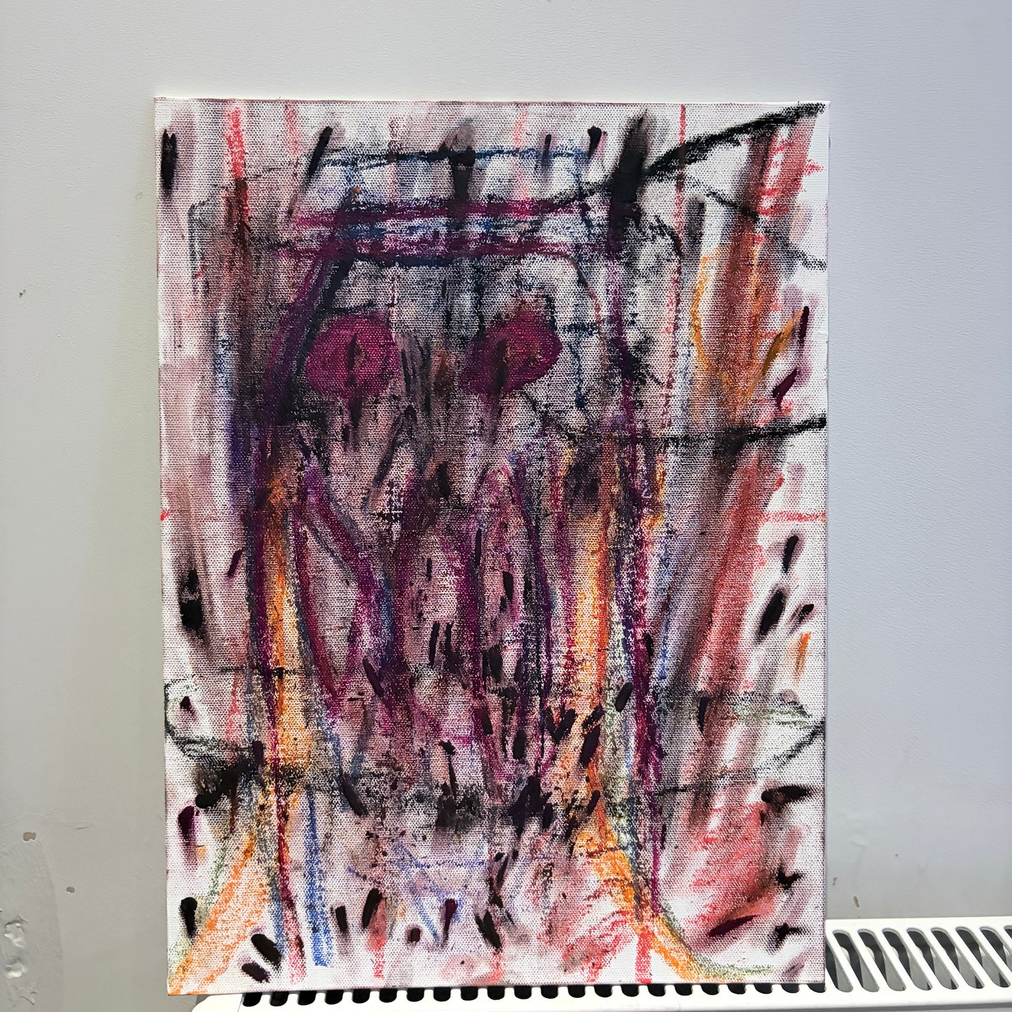 Original Abstract Expressionist Painting on Canvas | Vibrant Contemporary Artwork