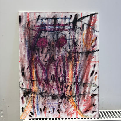 Original Abstract Expressionist Painting on Canvas | Vibrant Contemporary Artwork