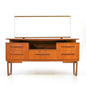 Mid Century Albro Teak Wood Vanity Dressing Table