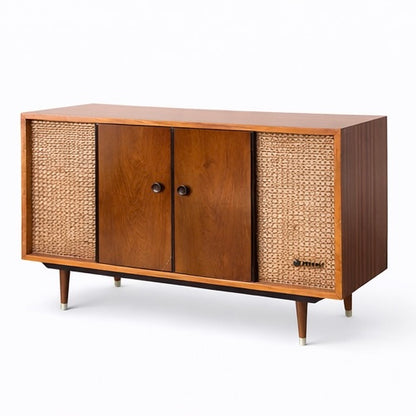 Pye Stereo Radiogram with Turntable – Mid-Century Teak Cabinet — view 2