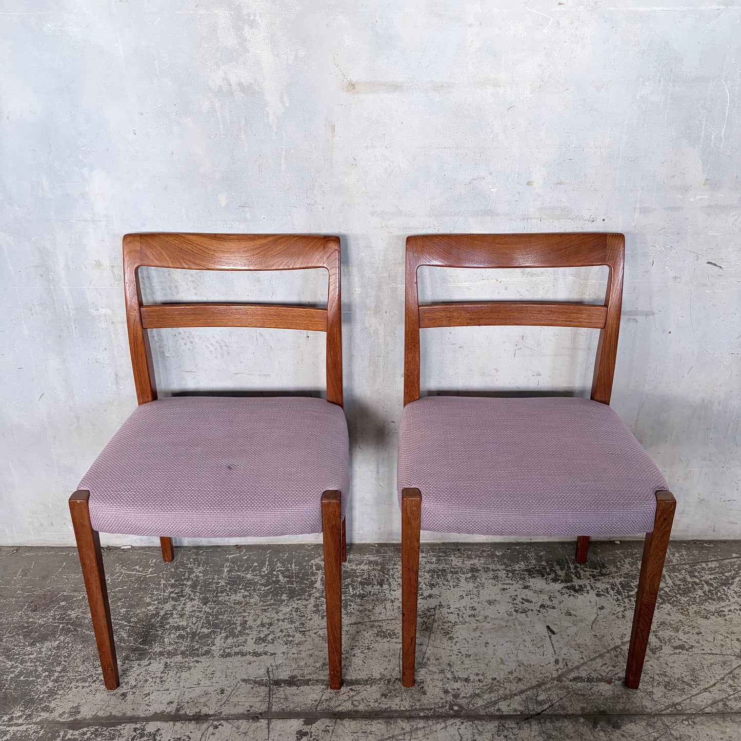 Nils Jonsson for Troeds Swedish Mid Century Teak Dining Chairs – Set of Two