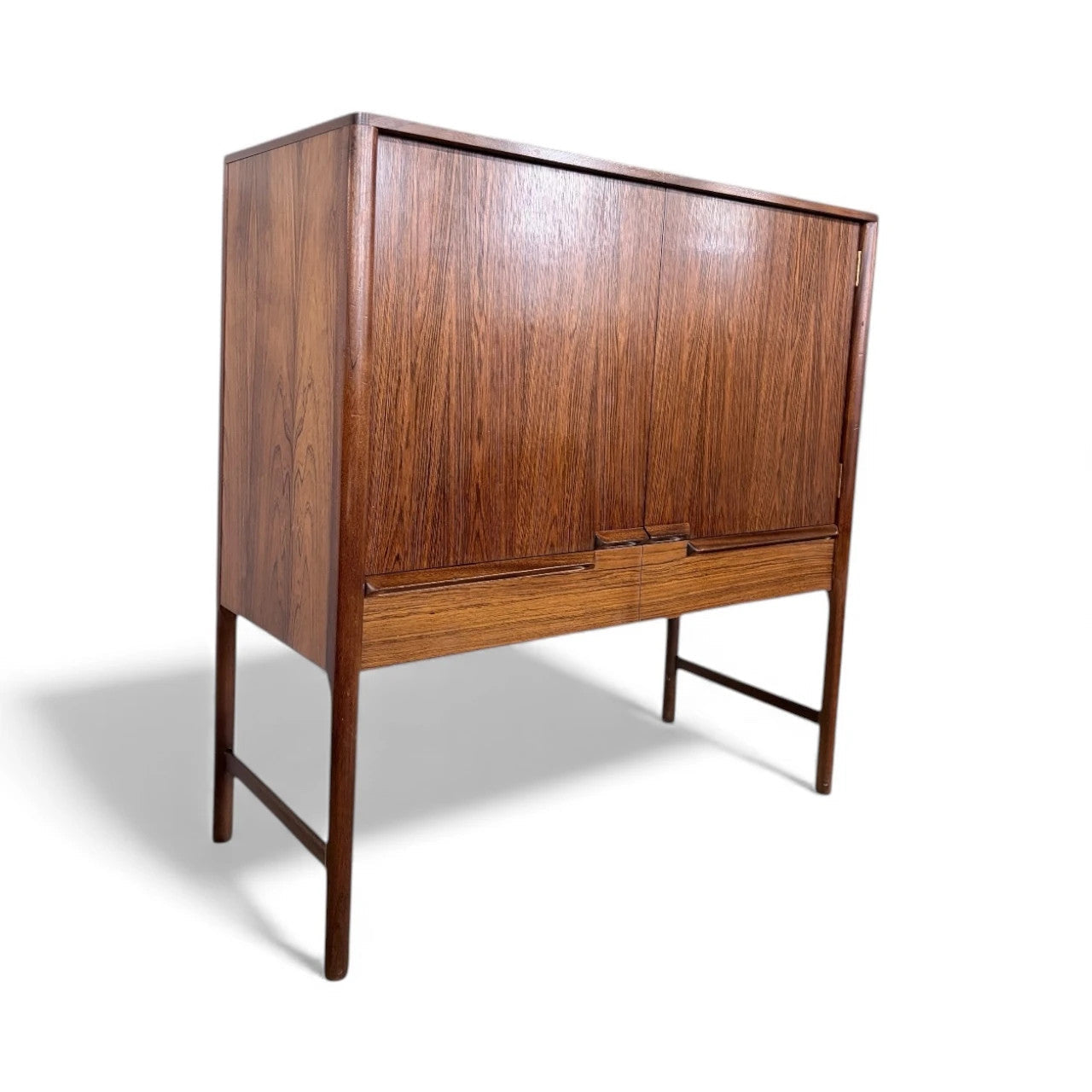 Mid Century Rosewood Drinks Cabinet by McIntosh