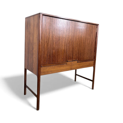 Mid Century Rosewood Drinks Cabinet by McIntosh