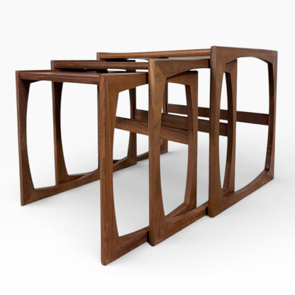 G Plan Quadrille Teak Nest of Tables – Mid-Century Modern — view 7