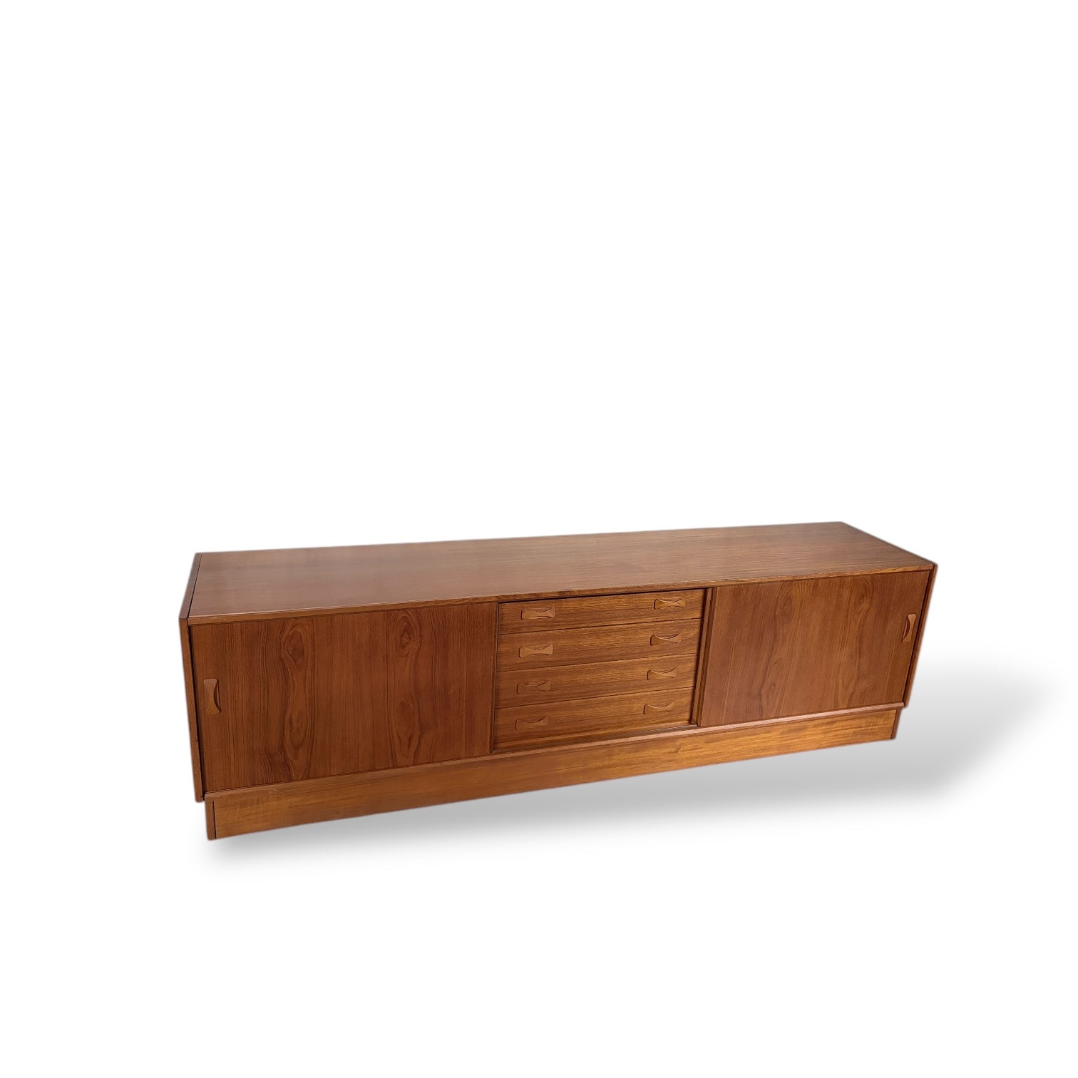 Clausen & Son Danish Teak Sideboard — Mid-Century Modern, Long Low Storage — view 5