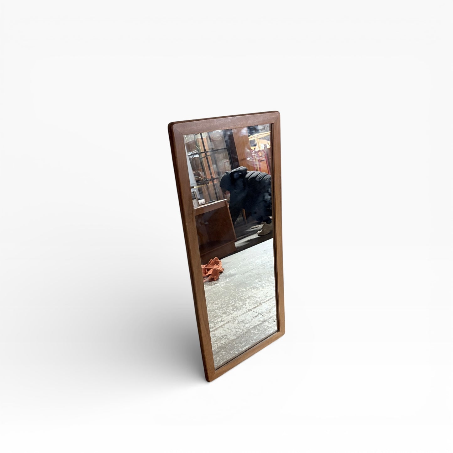 Vintage G Plan Teak Framed Wall Mirror | Mid-Century — view 3