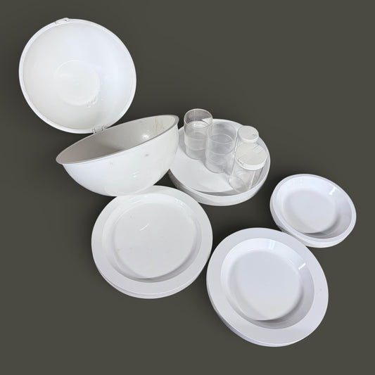 Vintage Picnic Set – Classic Italian Design Modular Camping Tableware Kit