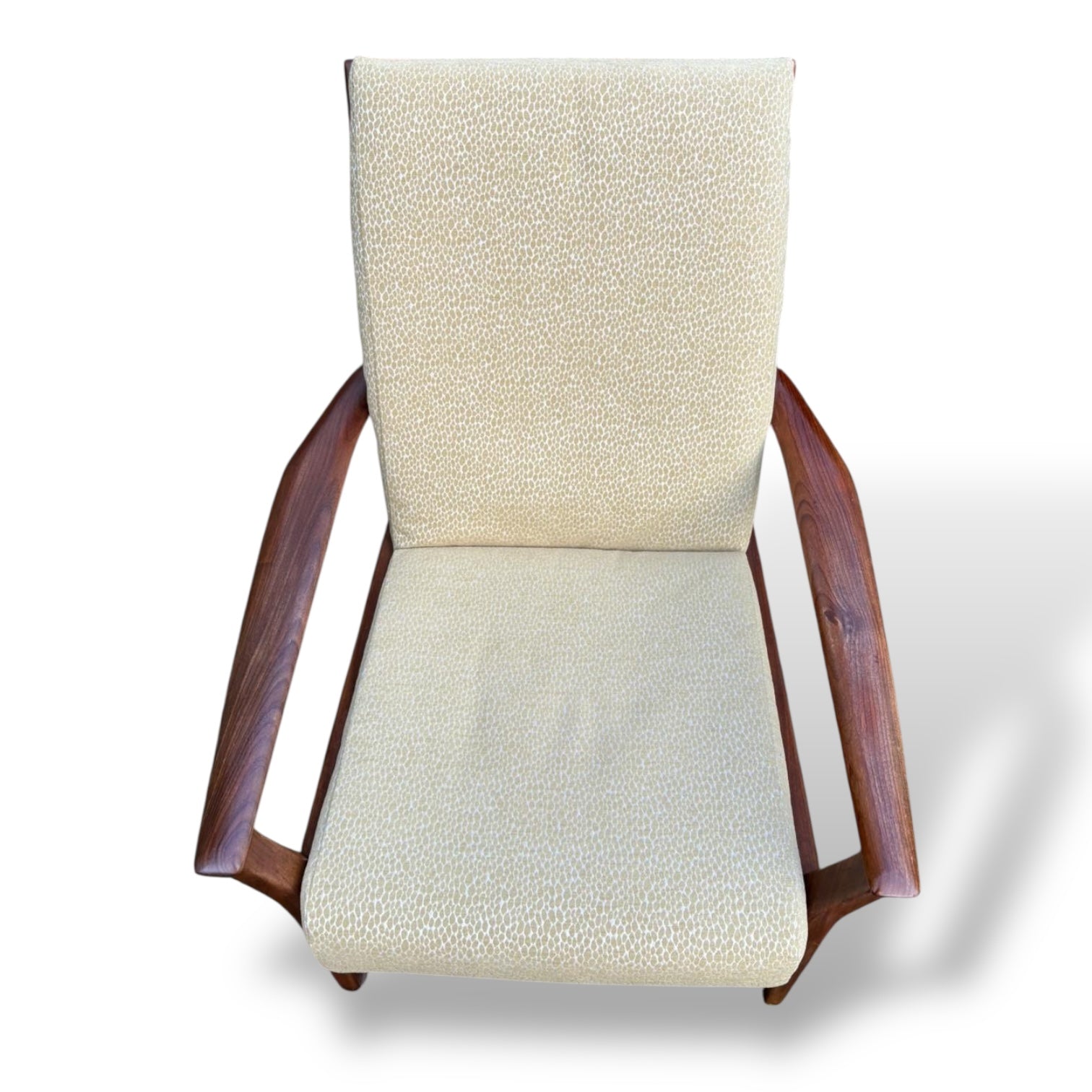 Vintage Cintique Teak Armchair – Mid-Century Lounge Chair — view 11