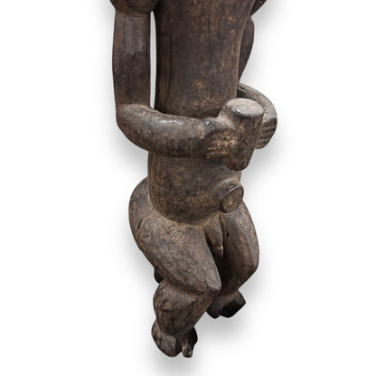 19th Century Hemba Male Ancestor Figure Mambwe Region, Democratic Republic of Congo
