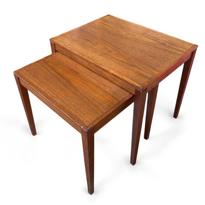 Mid Century Danish Mobler Nest of Tables
