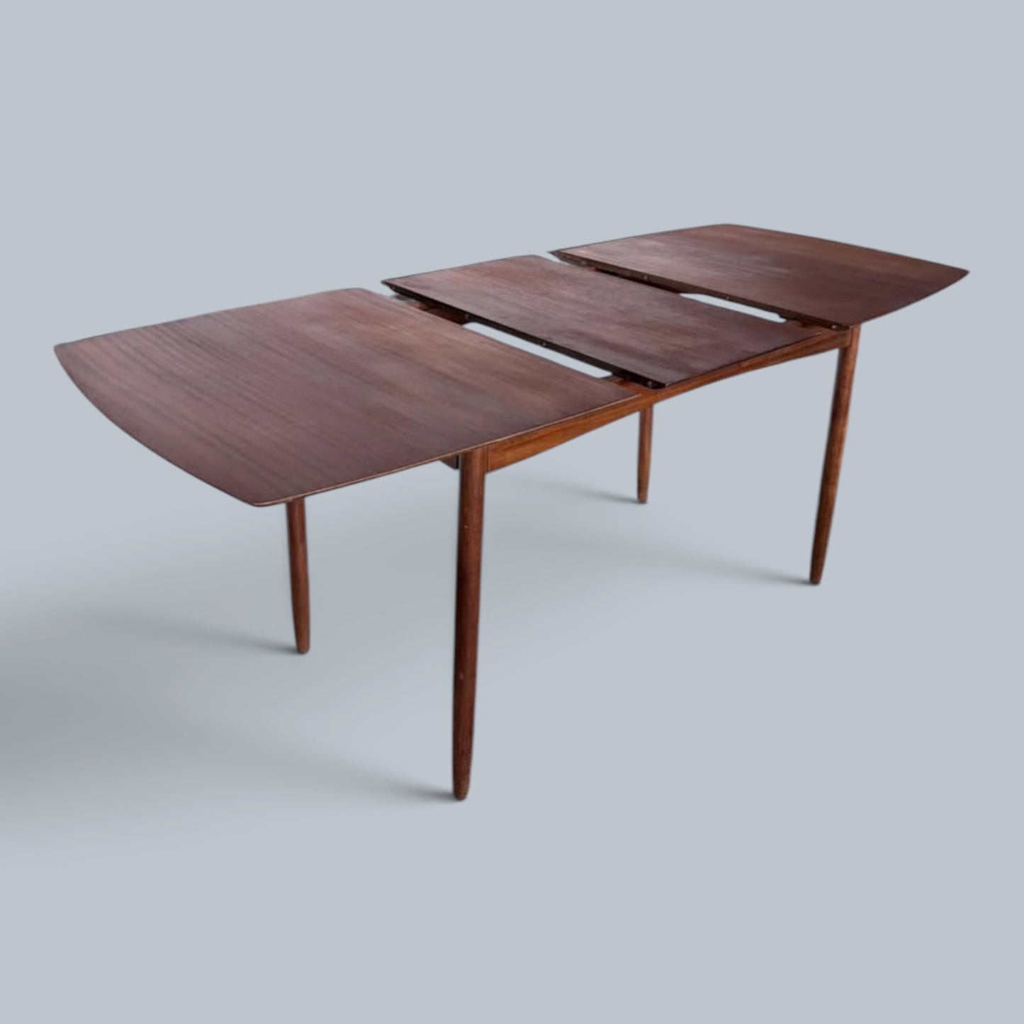 Mid Century Vanson Teak Extending Dining Table by Peter Hayward
