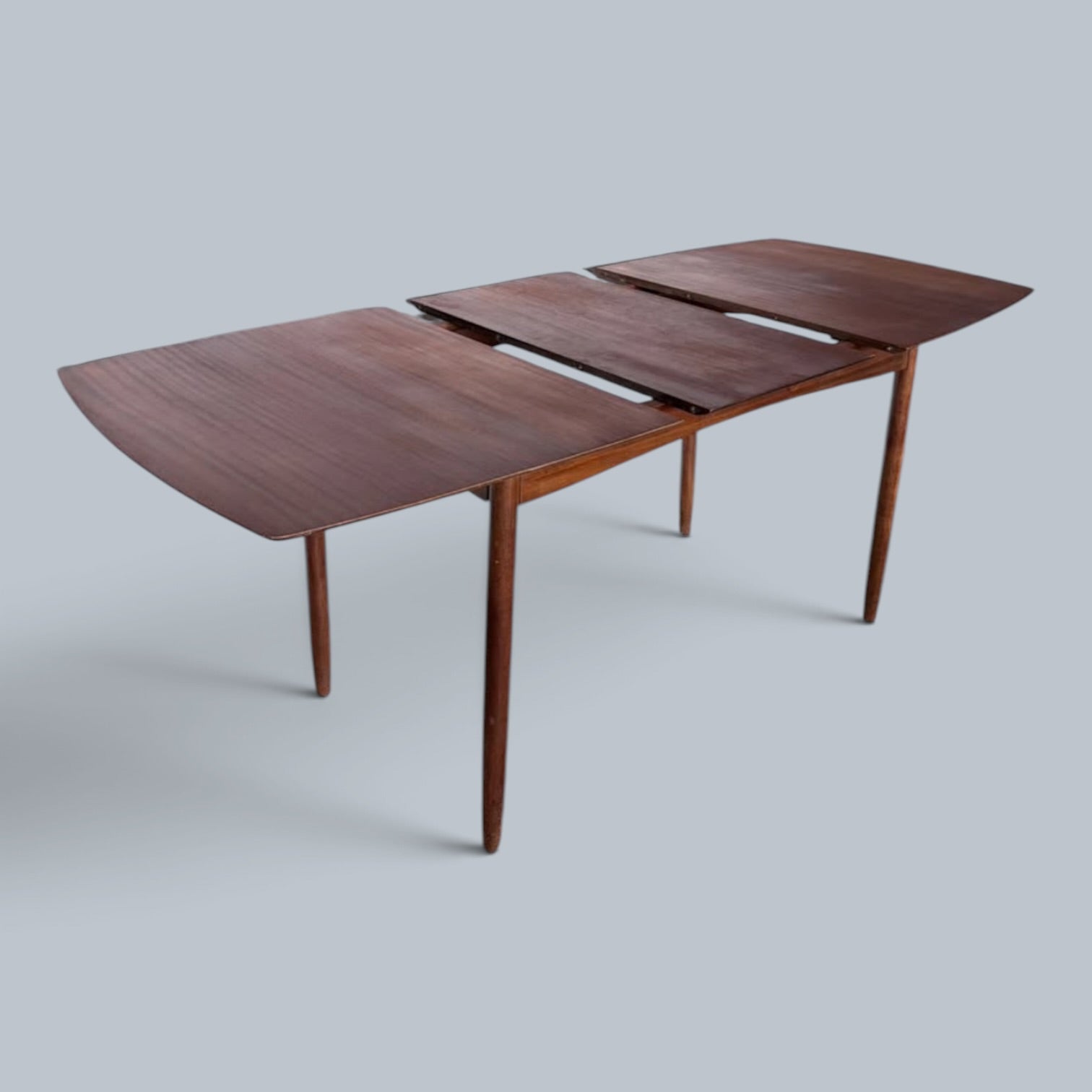 Mid Century Vanson Teak Extending Dining Table by Peter Hayward