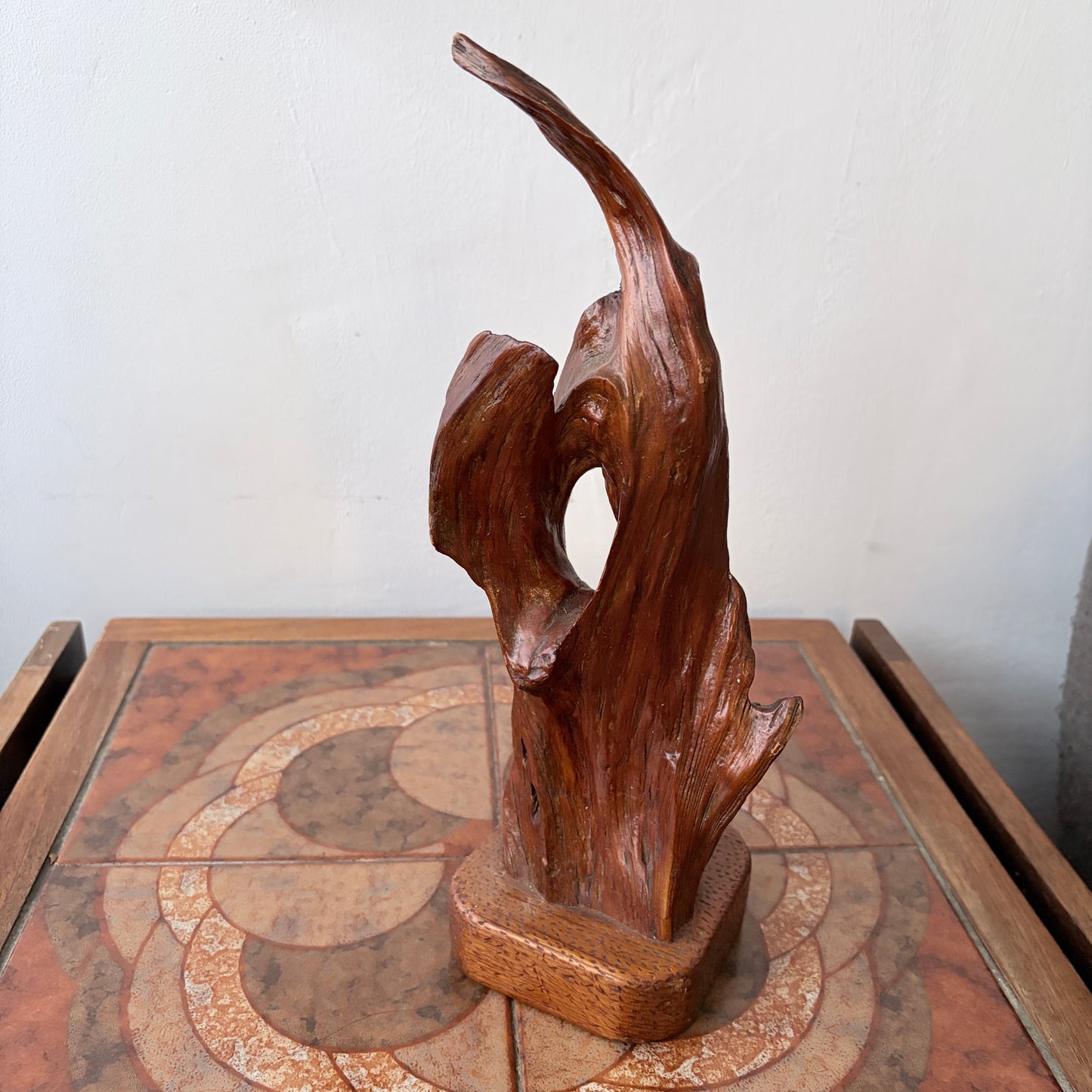 Vintage Mid-Century Abstract Root Wood Sculpture
