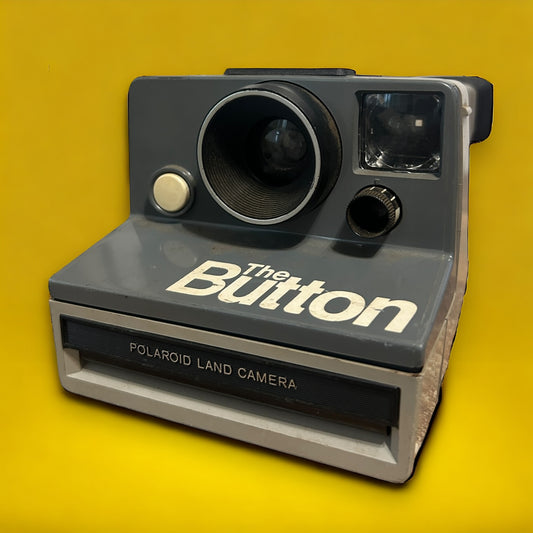 Vintage 1980s Polaroid the Button Instant Camera