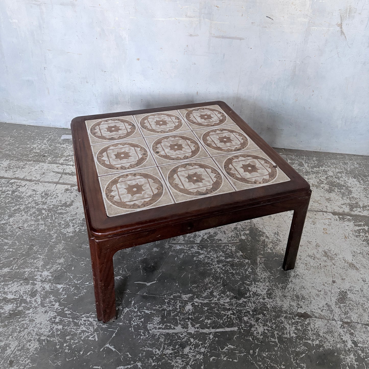 Mid Century Teak G Plan Tiled Coffee Table