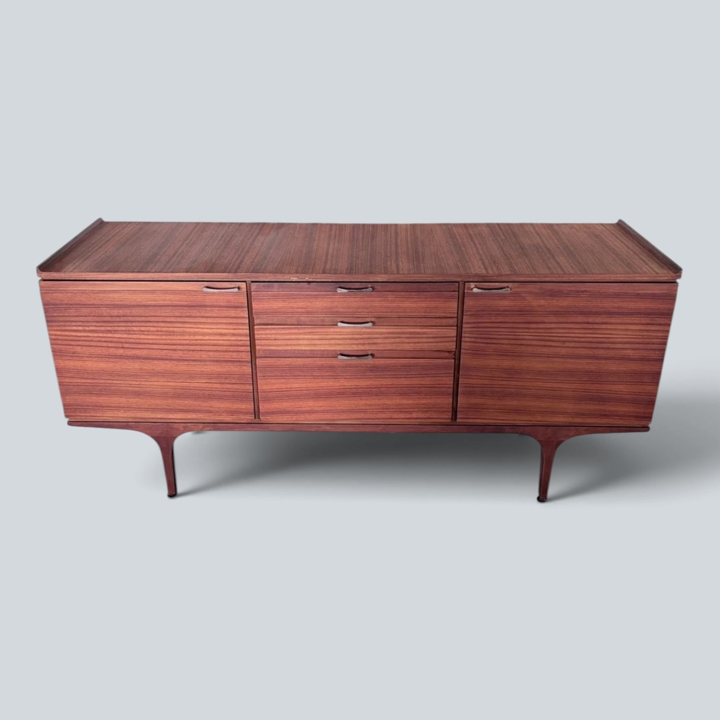 Vintage Meredew Teak Sideboard Mid Century British Credenza