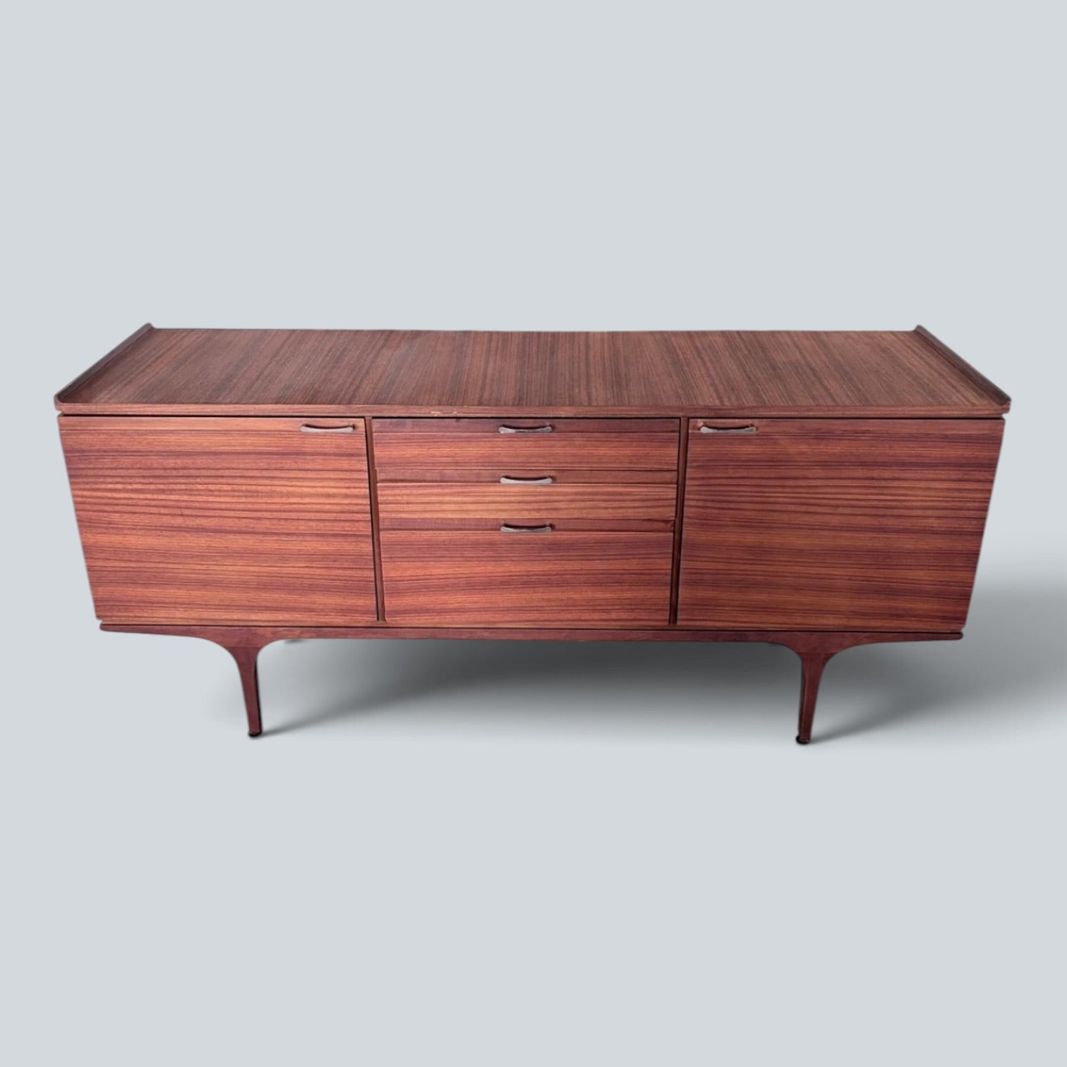 Vintage Meredew Teak Sideboard Mid Century British Credenza