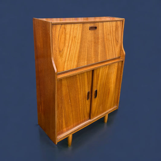 Mid Century Teak Drinks Cabinet