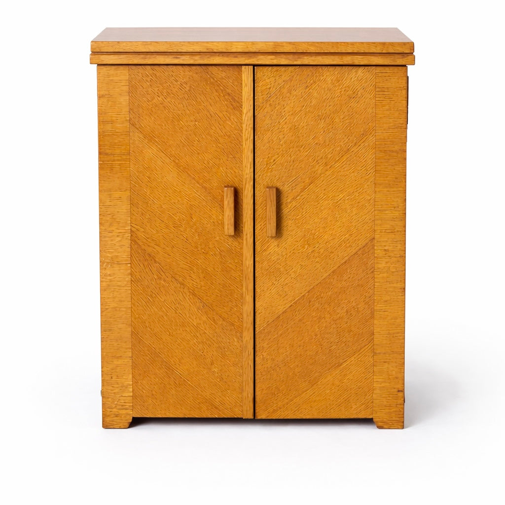 Antique Oak Singer Sewing Machine Cabinet