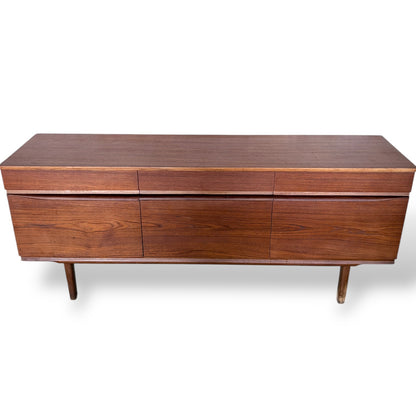 Mid Century Stonehill Teak Sideboard / Long Lowboard Cabinet