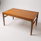 Mid-Century Teak Coffee Table – Rectangular Vintage Danish Modern Style Table