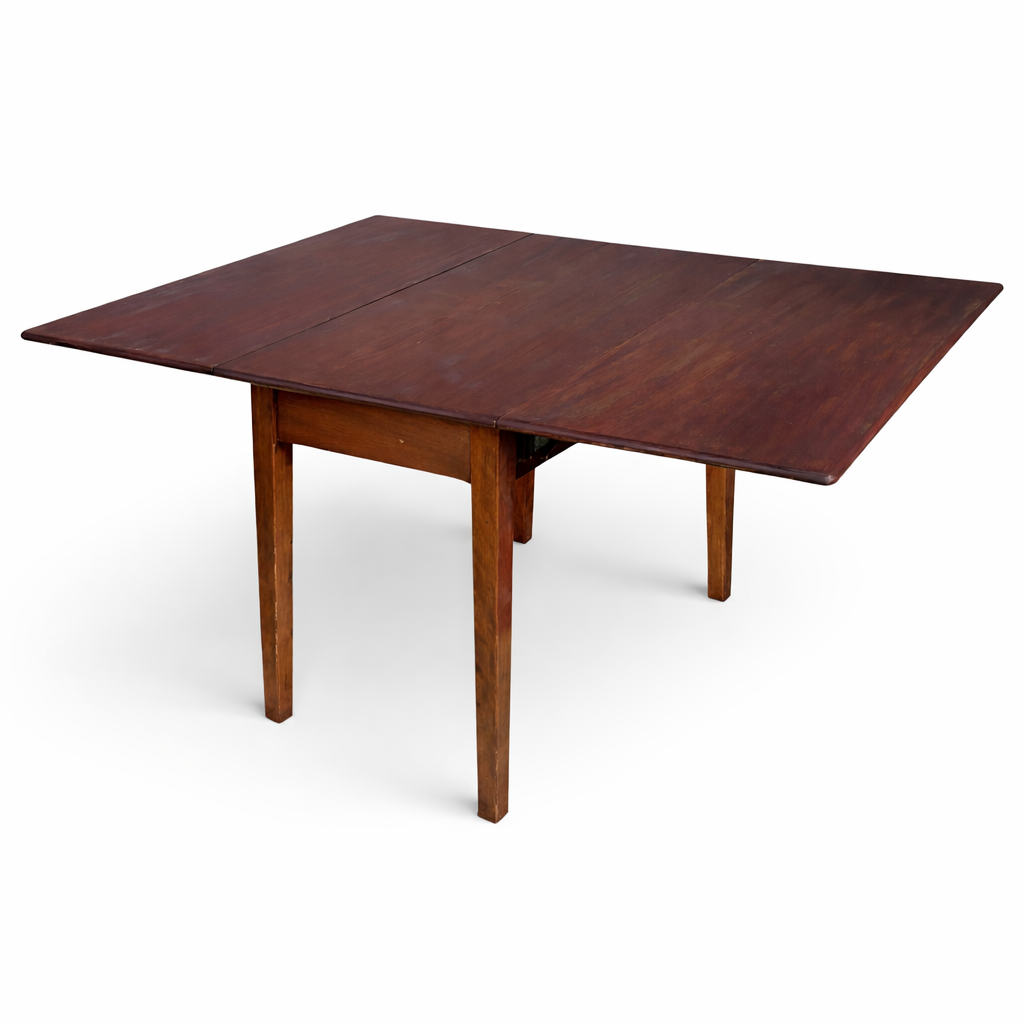 Victorian Mahogany Drop Leaf Dining Table