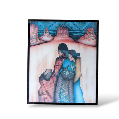 New Mexico Ceramic Tile – Vintage Southwestern Wall Art Decorative Plaque