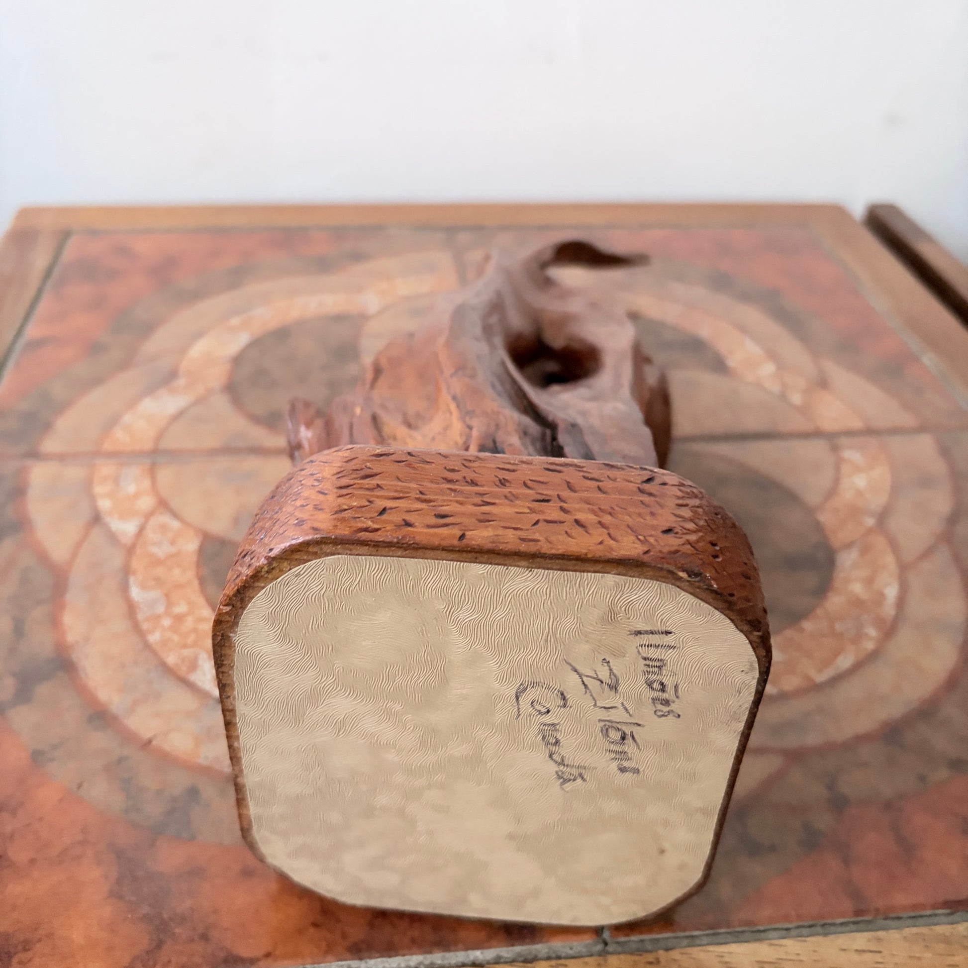 Vintage Mid-Century Abstract Root Wood Sculpture