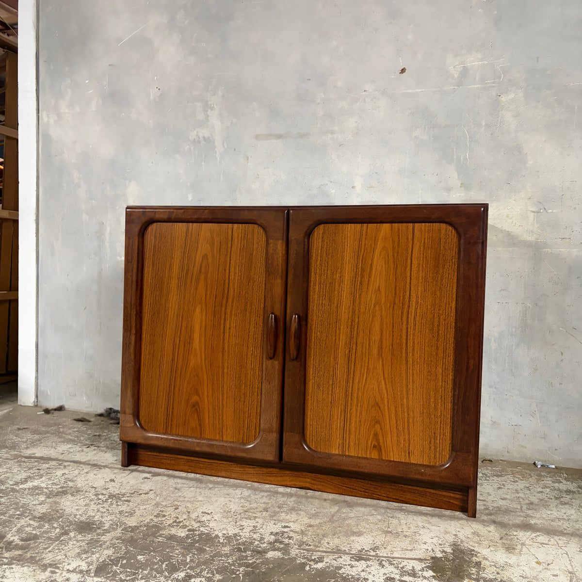 Mid Century Danish Rosewood Compact Sideboard by Dyrlund
