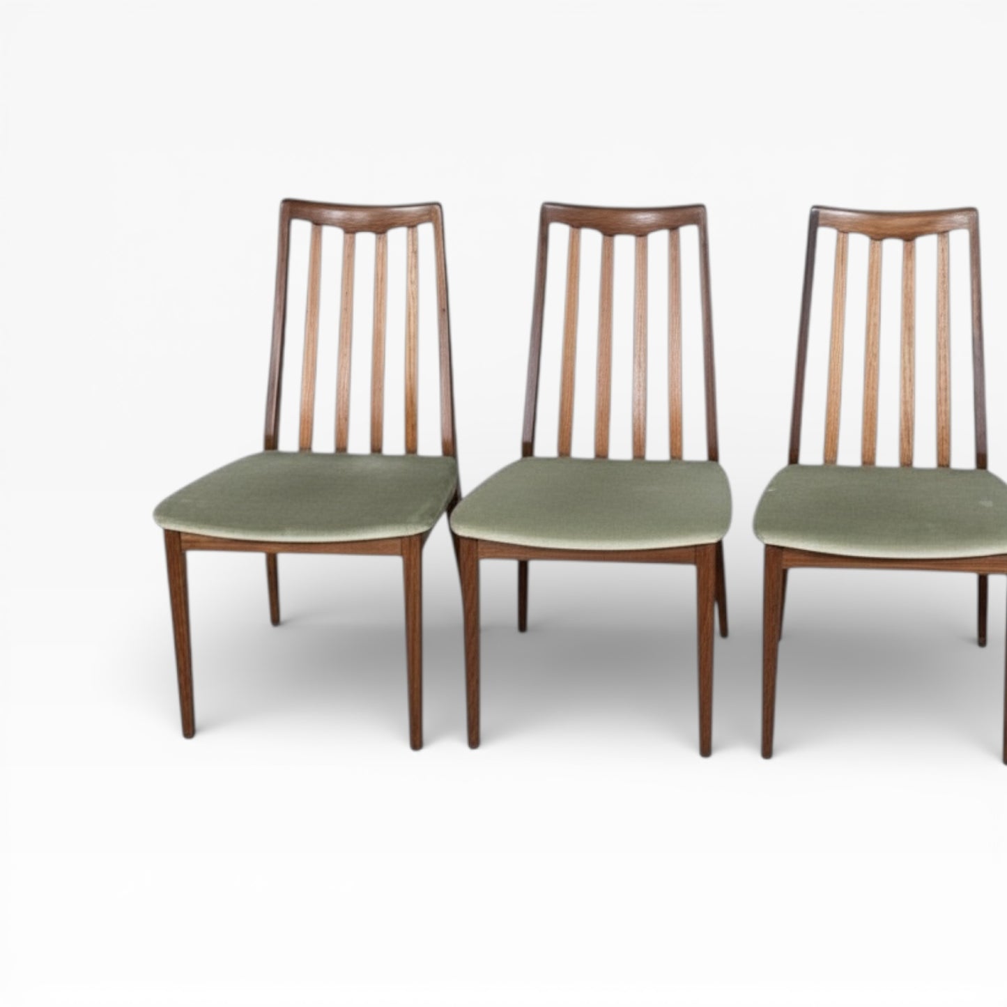 Mid Century Teak Chairs – Set of 4 G Plan Leslie Dandy Vintage Dining Seats