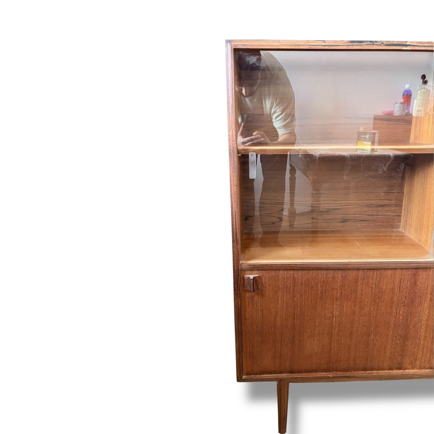 Mid-Century Teak Beaver & Tapley Bookcase by Richard Hornby