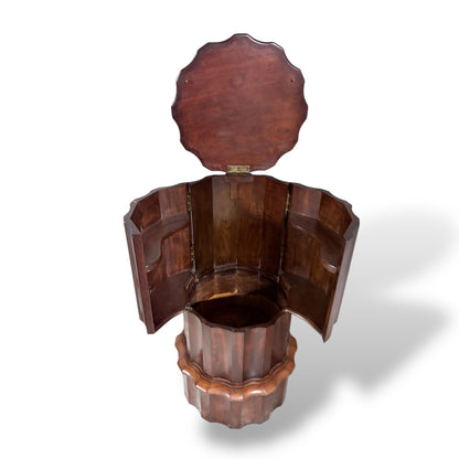 Art Deco Victorian Octagonal Drinks Cabinet / Jardinière Stand