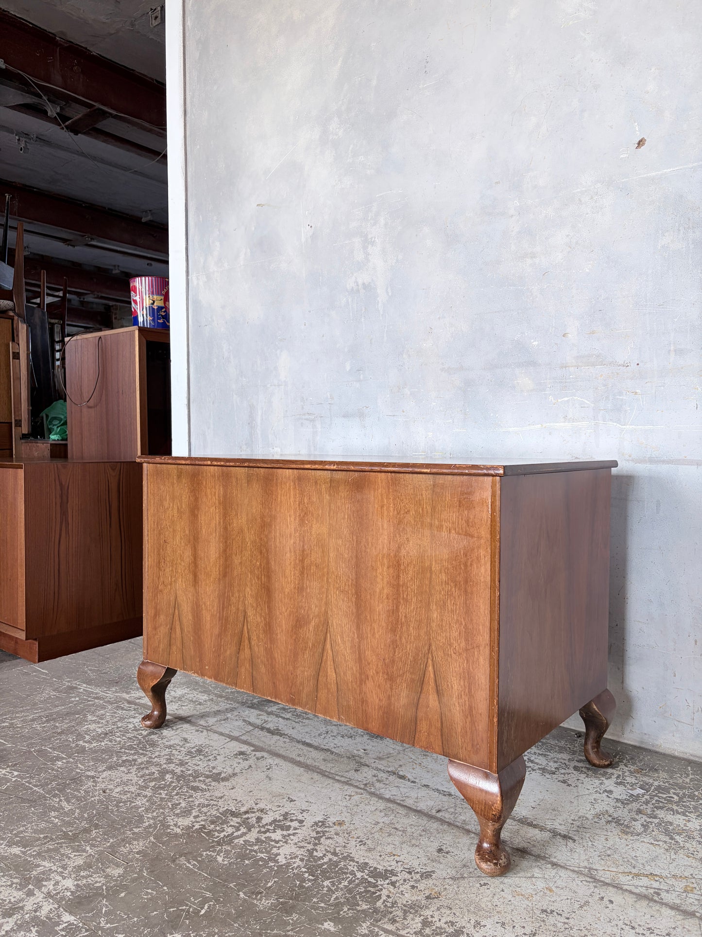 Vintage Sutcliffe of Todmorden Walnut Blanket Box