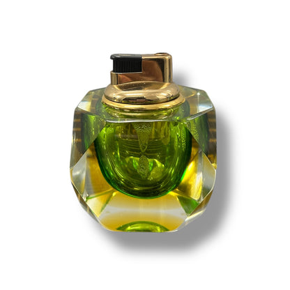 Mid Century Sommerso Murano Glass Lighter by Flavio Poli