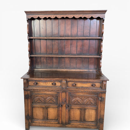 Arts & Crafts Oak Kitchen Pantry / Display Dresser by Christopher Pratt