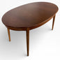 Jentique Mid-Century Oval Extending Dining Table